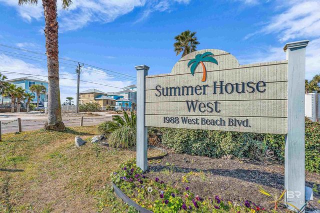 1988 WEST BEACH Boulevard B-101, Gulf Shores, AL 36542