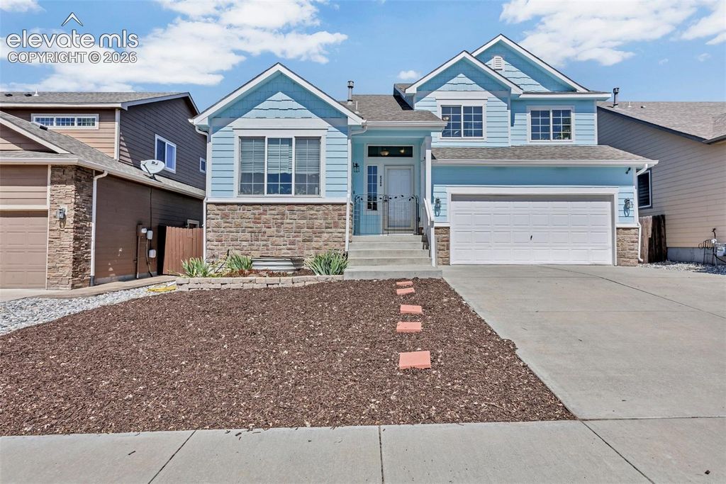 6266 Dancing Star Way, Colorado Springs, CO 80911 — exterior
