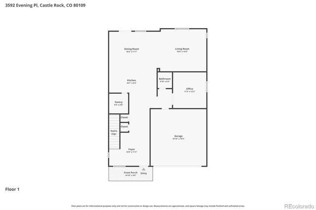 3592 Evening Place, Castle Rock, CO 80109