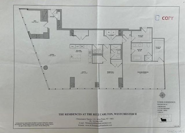 5 Renaissance Square PH 3E, White Plains, NY 10601