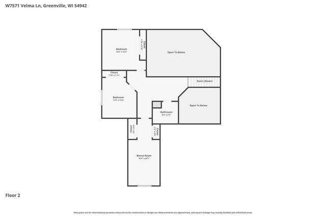 W7571 VELMA LANE, Greenville, WI 54942