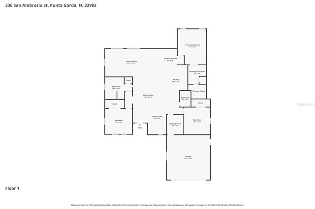 336 SAN AMBROSIO STREET, Punta Gorda, FL 33983