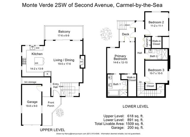 0 Monte Verde, 2 SW of 2nd Avenue, Carmel, CA 93921