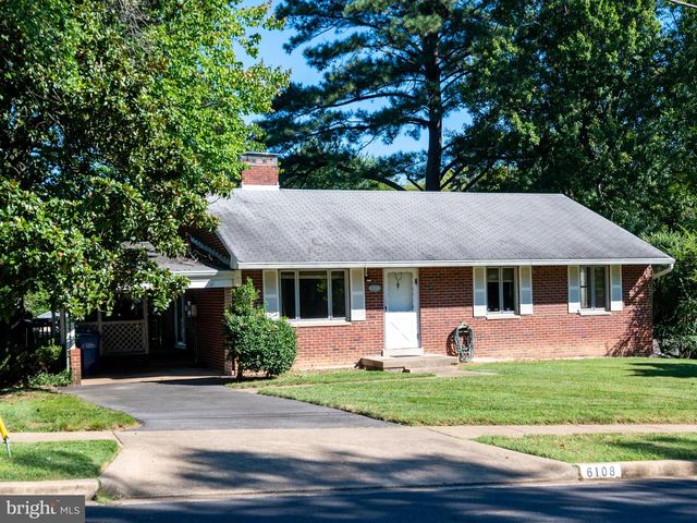 6108 EVERGLADES DR, Alexandria, VA 22312