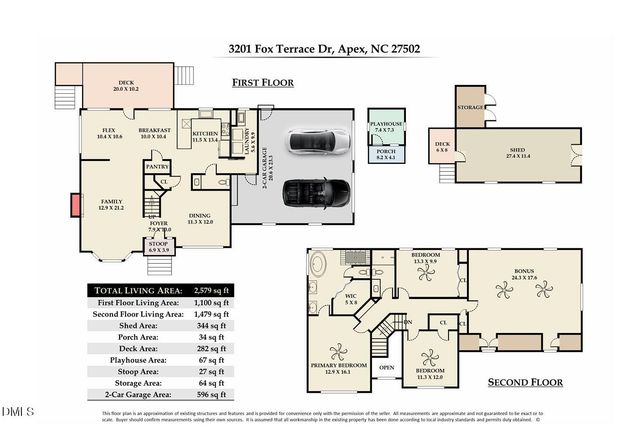 3201 Fox Terrace Drive, Apex, NC 27502