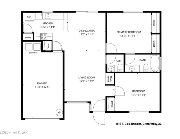 3816 S Calle Rambles, Green Valley, AZ 85614