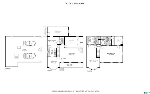 7427 COUNTRYSIDE DRIVE, Pinson, AL 35126