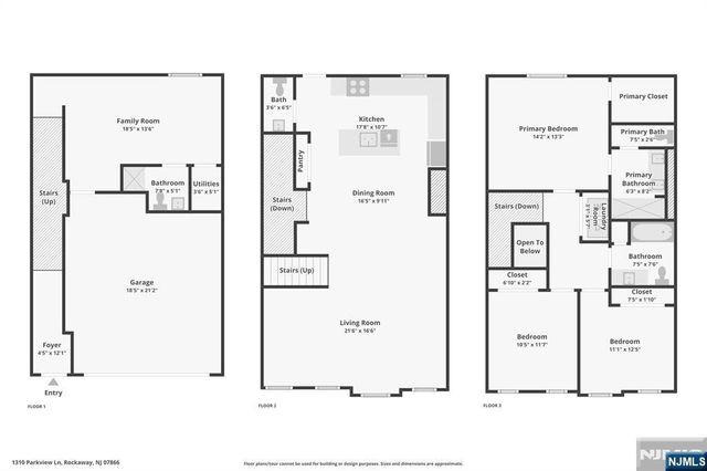 1310 Parkview Lane, Rockaway Township, NJ 07866