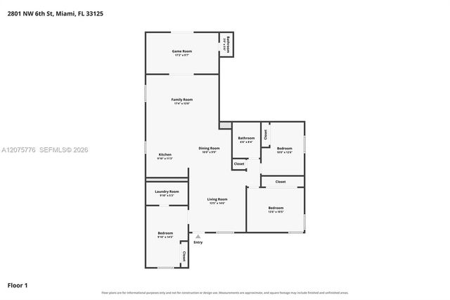2801 NW 6th Street, Miami, FL 33125