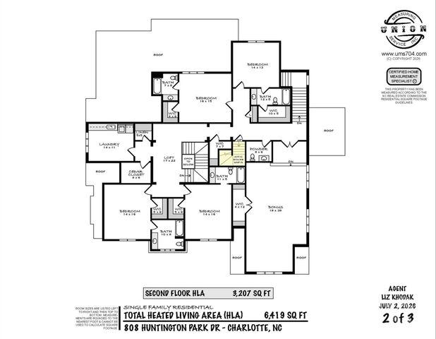 808 Huntington Park Drive, Charlotte, NC 28211