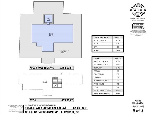 808 Huntington Park Drive, Charlotte, NC 28211
