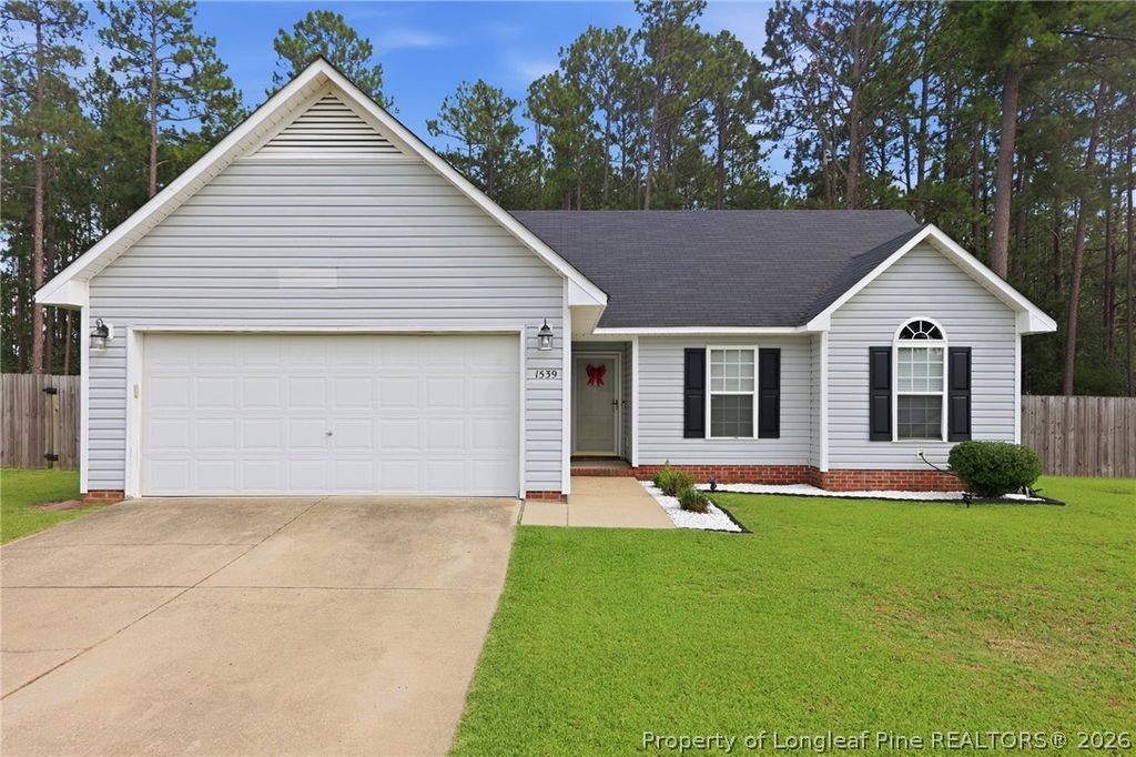1539 Clan Campbell Drive, Raeford, NC 28376 — exterior