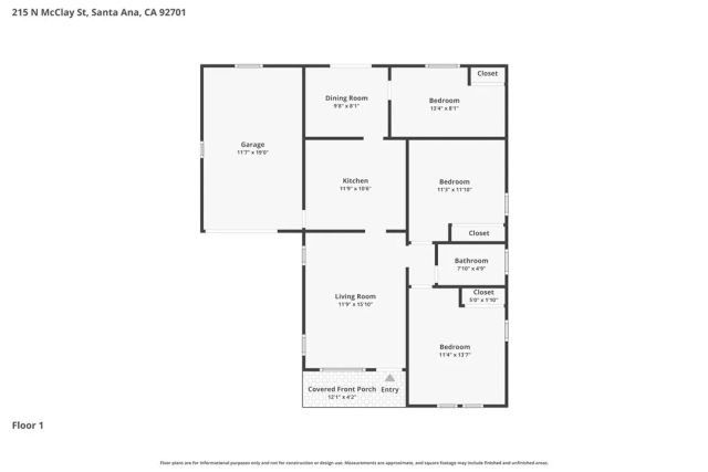 215 N Mcclay, Santa Ana, CA 92701
