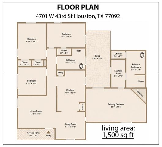 4701 W 43rd Street, Houston, TX 77092