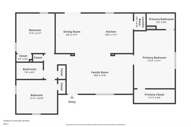 15 Baker Street, Cartersville, GA 30120