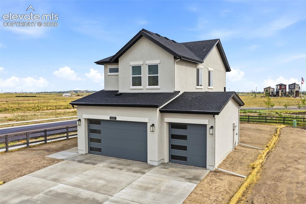 9283 Old Divide Drive, Colorado Springs, CO 80908 — exterior