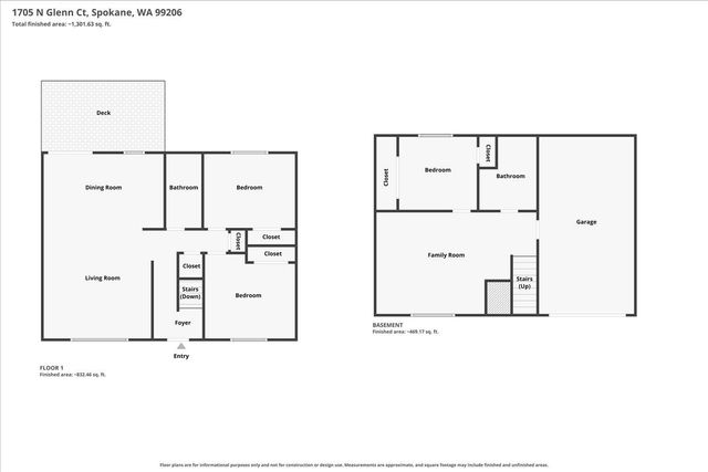 1705- 1707 N Glenn Ct, Spokane Valley, WA 99206