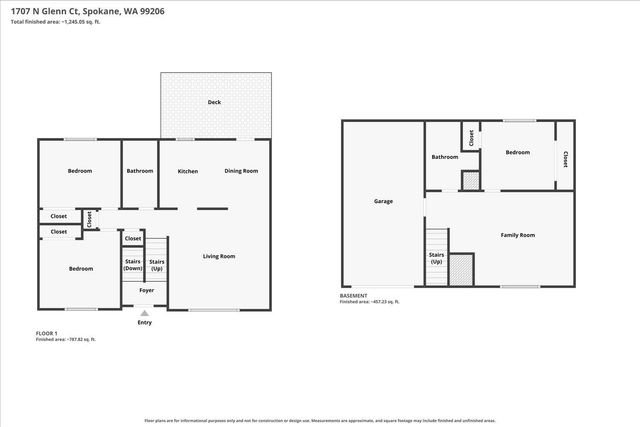 1705- 1707 N Glenn Ct, Spokane Valley, WA 99206