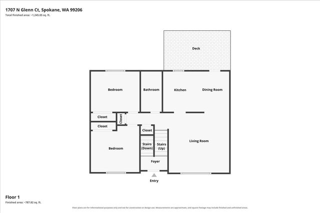 1705- 1707 N Glenn Ct, Spokane Valley, WA 99206