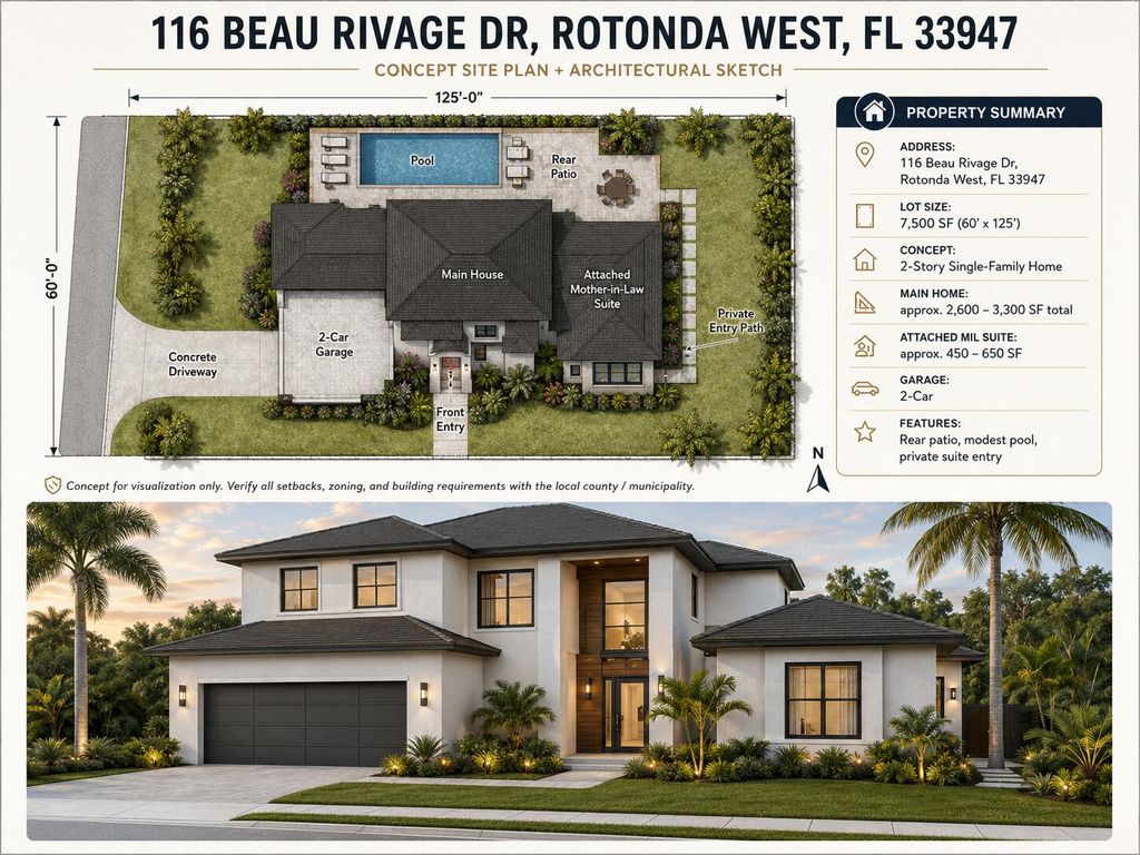 116 BEAU RIVAGE Drive, Rotonda West, FL 33947