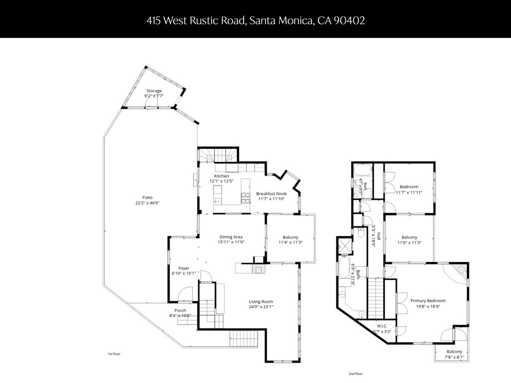 415 W Rustic Road, Santa Monica, CA 90402 — exterior