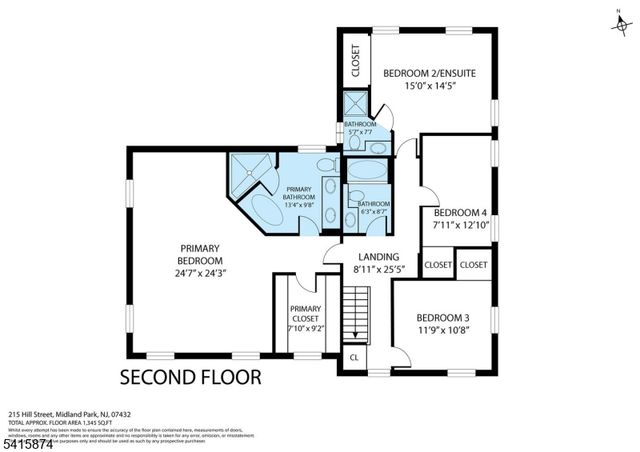 215 Hill St, Midland Park Boro, NJ 07432