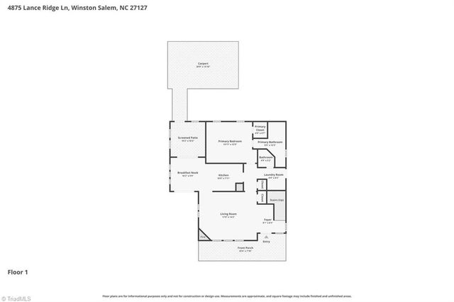 4875 Lance Ridge Lane, Winston-salem, NC 27127