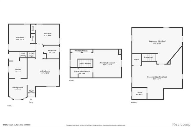 515 Farmdale Street, Ferndale, MI 48220