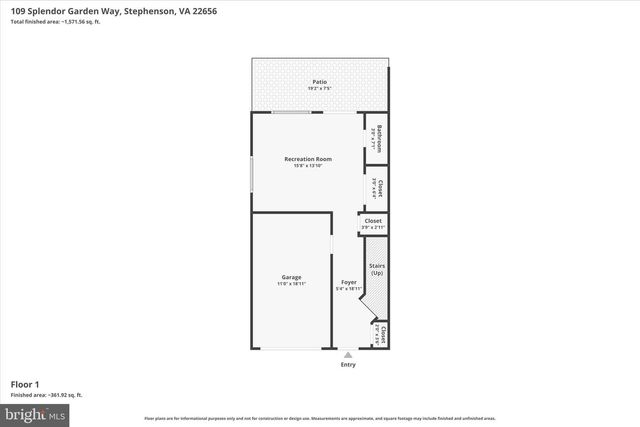 109 SPLENDOR GARDEN WAY, Stephenson, VA 22656
