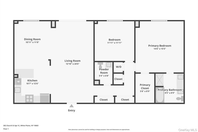 302 Church Street 1C, White Plains, NY 10603