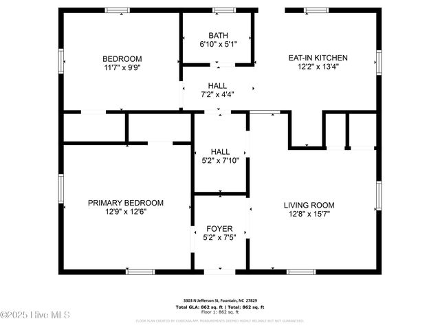 3303 N Jefferson Street, Fountain, NC 27829