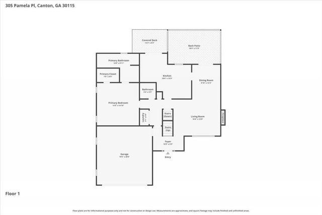 305 Pamela Place, Canton, GA 30115