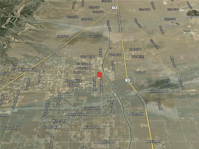0 Oasis, Pinon Hills, CA 92372