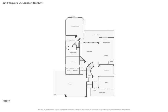 3210 Vaquero LN, Cedar Park, TX 78641