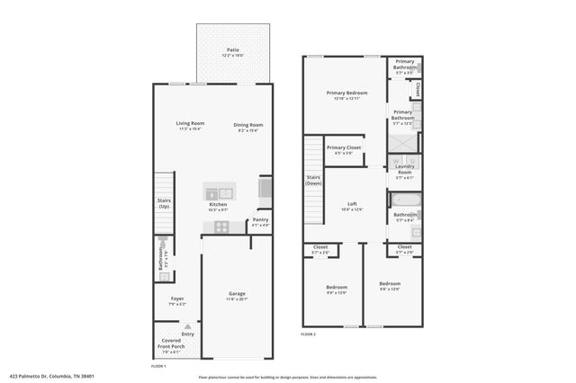 423 Palmetto Dr, Columbia, TN 38401