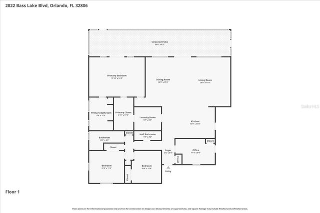 2822 BASS LAKE BOULEVARD, Orlando, FL 32806