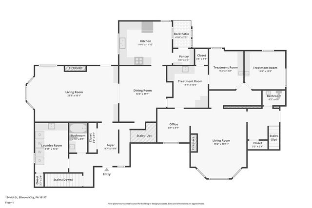 134 4th St, Ellwood City, PA 16117