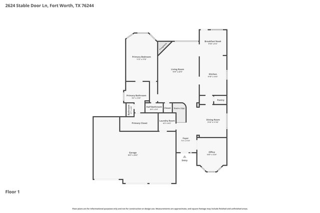 2624 Stable Door Lane, Fort Worth, TX 76244
