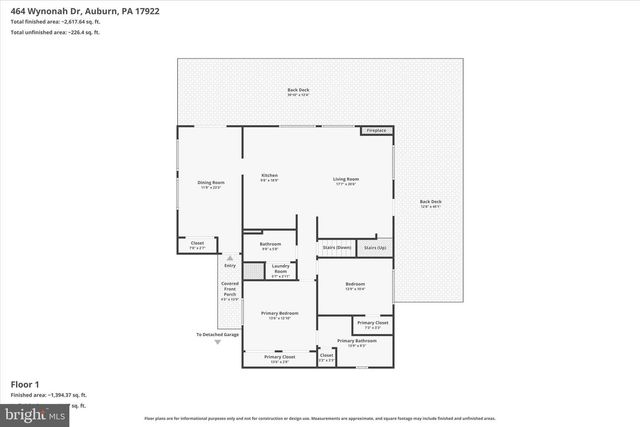 464 WYNONAH DR, Auburn, PA 17922