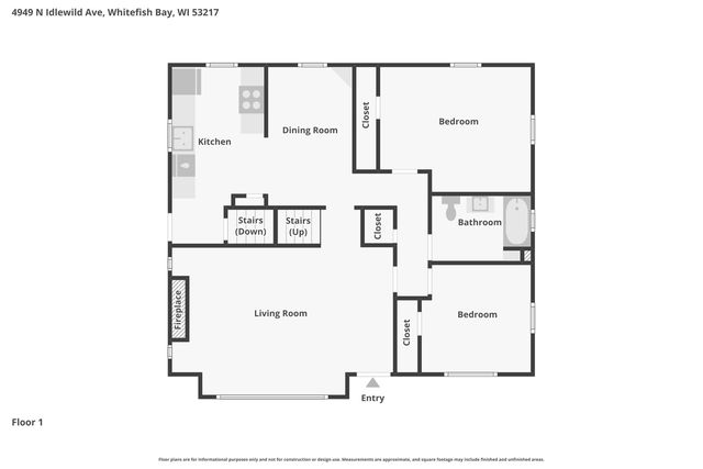 4949 Idlewild AVENUE, Whitefish Bay, WI 53217