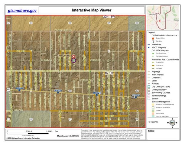 3645 N Araby Road, Golden Valley, AZ 86413