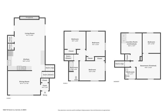 18637 W Karen LANE, Gurnee, IL 60031