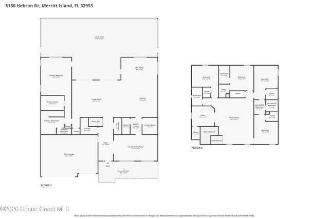 5180 Hebron Drive, Merritt Island, FL 32953