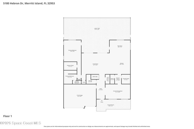 5180 Hebron Drive, Merritt Island, FL 32953
