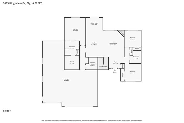 3095 Ridgeview Drive, Ely, IA 52227