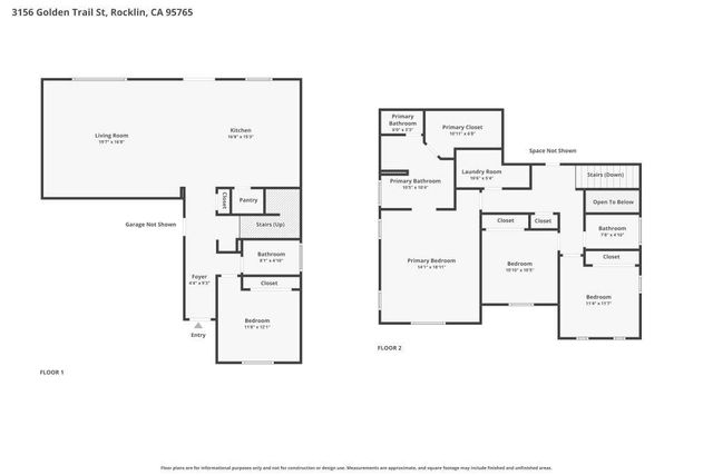 3156 Golden Trail St, Rocklin, CA 95765