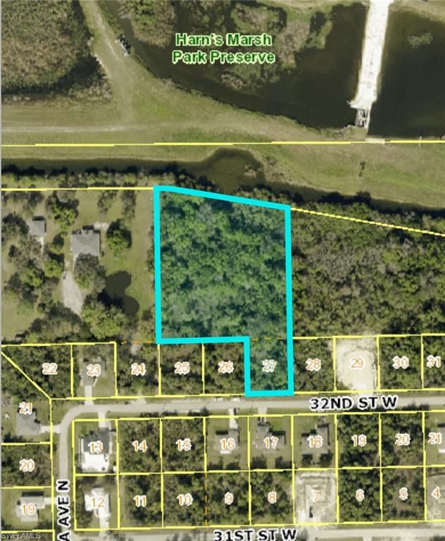 3414 32nd ST W, LEHIGH ACRES, FL 33971 — exterior
