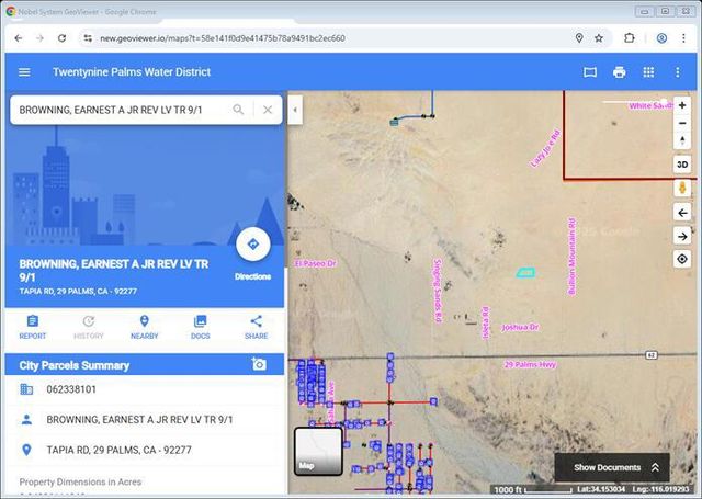 0 Tapia Road, 29 Palms, CA 92277