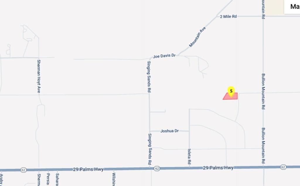 0 Tapia Road, 29 Palms, CA 92277