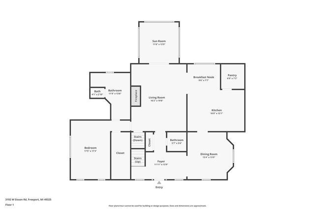 3192 W Sisson Road, Freeport, MI 49325